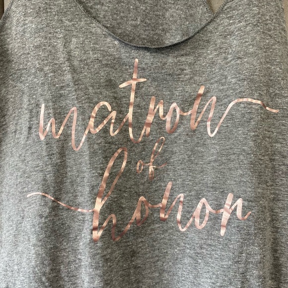 Matron of honor tank - Picture 2 of 4